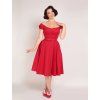 Blanche Swing Dress Red 1