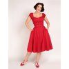 Blanche Swing Dress Red 2