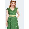 Presley Polka Dot Wide Collar Flare Dress 3