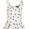 Amanda White Polka Dot 4