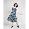 Eloise Moonlight Check Swing Dress 1