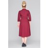 ALEXANDREA PLAIN FLARED DRESS 3