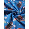 Amanda Swing Dress in Blue with Red Panda 2
