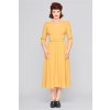 Marcella Mustard Dress 5
