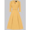 Marcella Swing Dress Mustard A