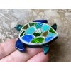 Erstwilder A Turtle Named Groan Brooch