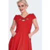 Connie Red Swing Dress 3