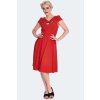 Connie Red Swing Dress 1