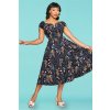 Dolores Hollyhocks Hooray Swing Dress 3