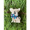 Erstwilder Chi Chi Chihuahua Mini Brooch
