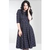 PEEBLES 50'S DRESS Navy 3
