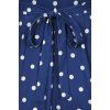 Lyra Dress Navy Polka 4