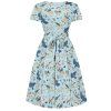 Lyra Mini Dress Blue Tits 3