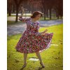 Dana Floral Swing Dress 9