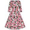 Dana Floral Swing Dress 3