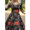 Isla Floral Swing Dress 6