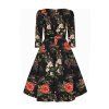 Isla Floral Swing Dress 8