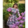 Harriet Floral Swing Dress 12