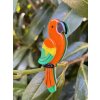 Erstwilder Pancha’s Parrot Brooch