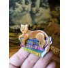 Erstwilder Cultured Cat Brooch