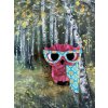 Erstwilder Waldo the Wacky Wise Owl Brooch