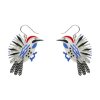 Wondrous Woodpecker Drop Earrings 1