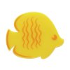Yellow Fish Simplified Mini Brooch 1