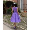 Josephine Polka Dot Swing Dress 7
