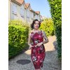 H&R London pouzdrové retro šaty Liliana