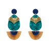 Secret Scarab Drop Earrings 1