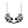 Zelda the Zany Zebra Necklace 1
