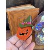 Witch O'Lantern Erstwilder Brooch
