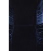 H&R London Tia Velvet Wiggle Dress - Blue
