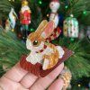 Breezy the Bunny Erstwilder Brooch