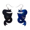 Comedy & Tragedy Drop Earrings 2
