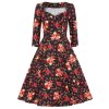 Margot Floral Swing Dress NEW 1