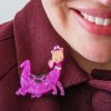 BHDU108 Dino Flintstone Brooch