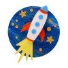 Blast Off! Brooch 1