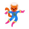 Cosmic Kitty Brooch new 1