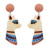 Bastet the Protector Drop Earrings 1