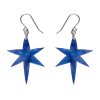 North Star Drop Earrings Blue 2