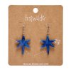 North Star Drop Earrings Blue 1