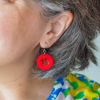Button Drop red