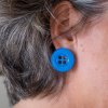 Button Stud Blue