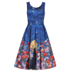 Amanda Cat Midnight Garden Dress 3