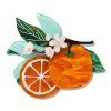 Orange Crush Brooch 1