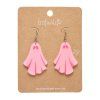 Ghostie Drop Earrings Pink 1