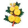 BHEM105 Sunshine Wattle Brooch 1