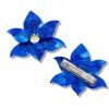 HREM105 Spotted Sun Orchid Hair Clips 2 Piece 3