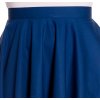 Hell Bunny kolová sukně Paula - Navy